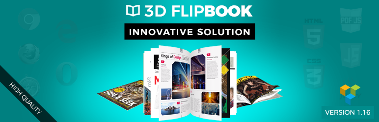 PDF Flipbook, WPBakery Addon – Unreal FlipBook