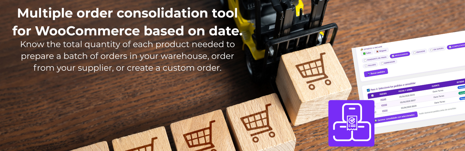 Uruamerica Order Consolidator for WooCommerce
