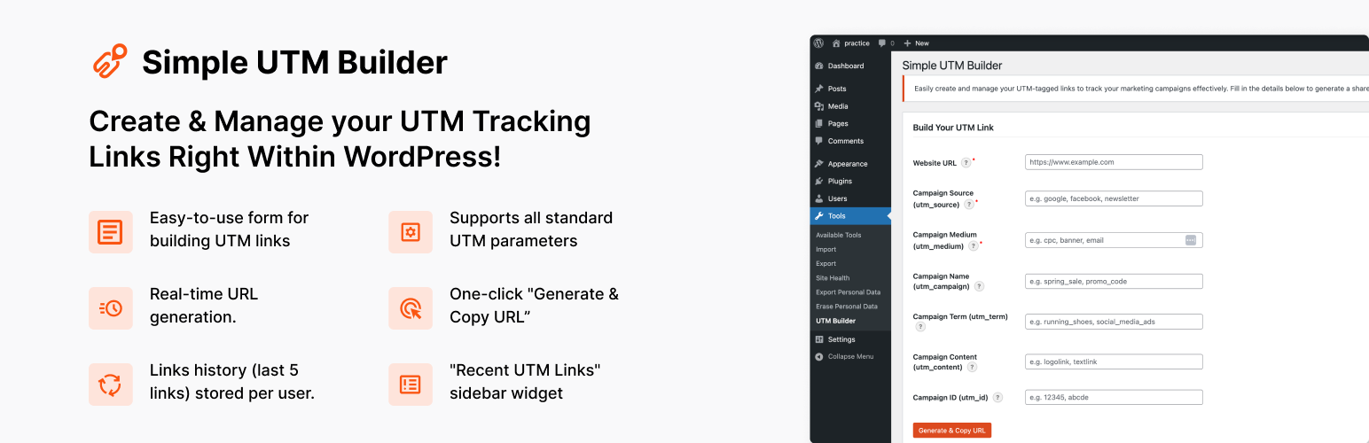 Simple UTM Builder