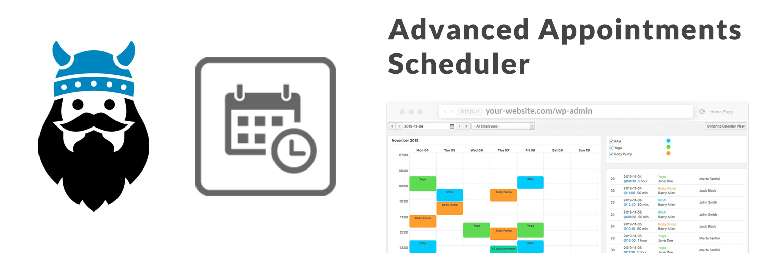 VikAppointments Services Booking Calendar