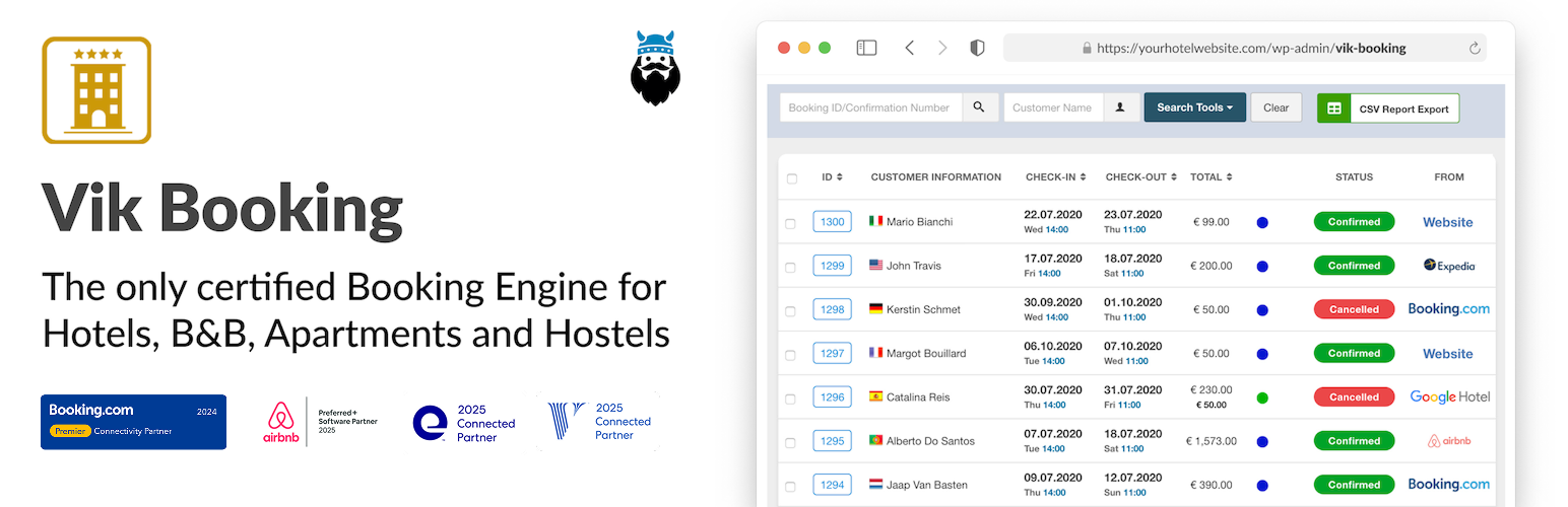 VikBooking Hotel Booking Engine & PMS