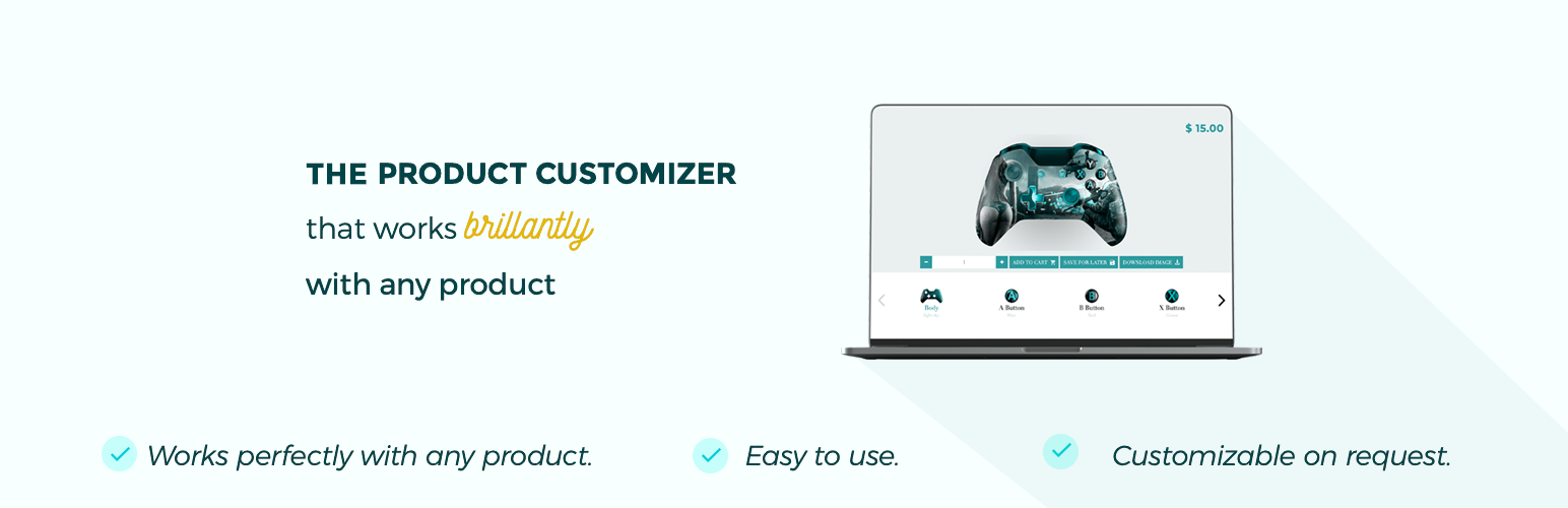Visual Product Configurator for Woocommerce Lite