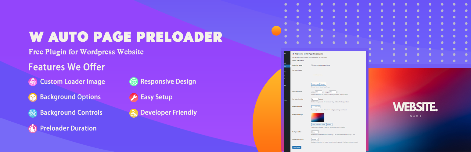 W Auto Page Pre Loader
