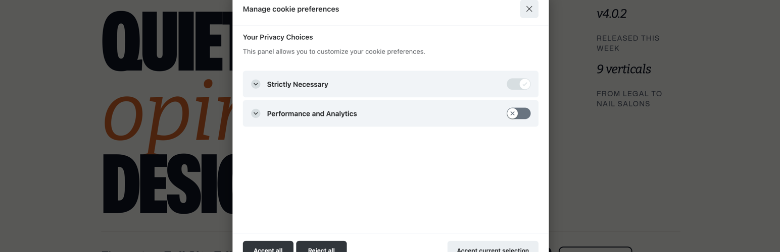 Warder Cookie Consent