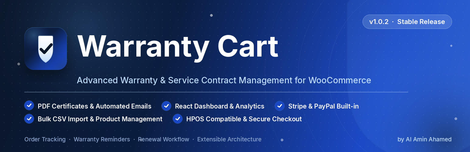 Warranty Cart