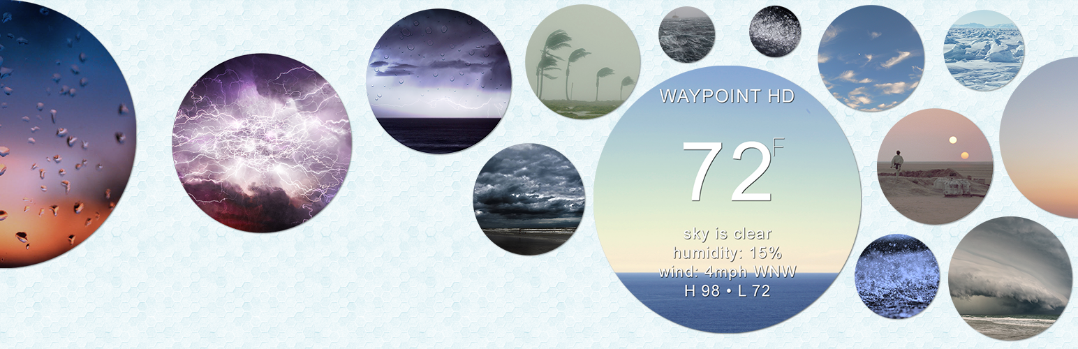 HD Weather Widget by The Waypoint