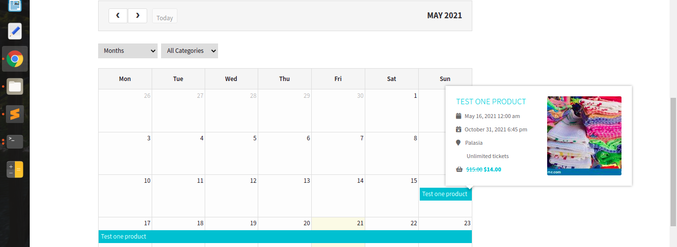 WEBD Woo Event Bookings
