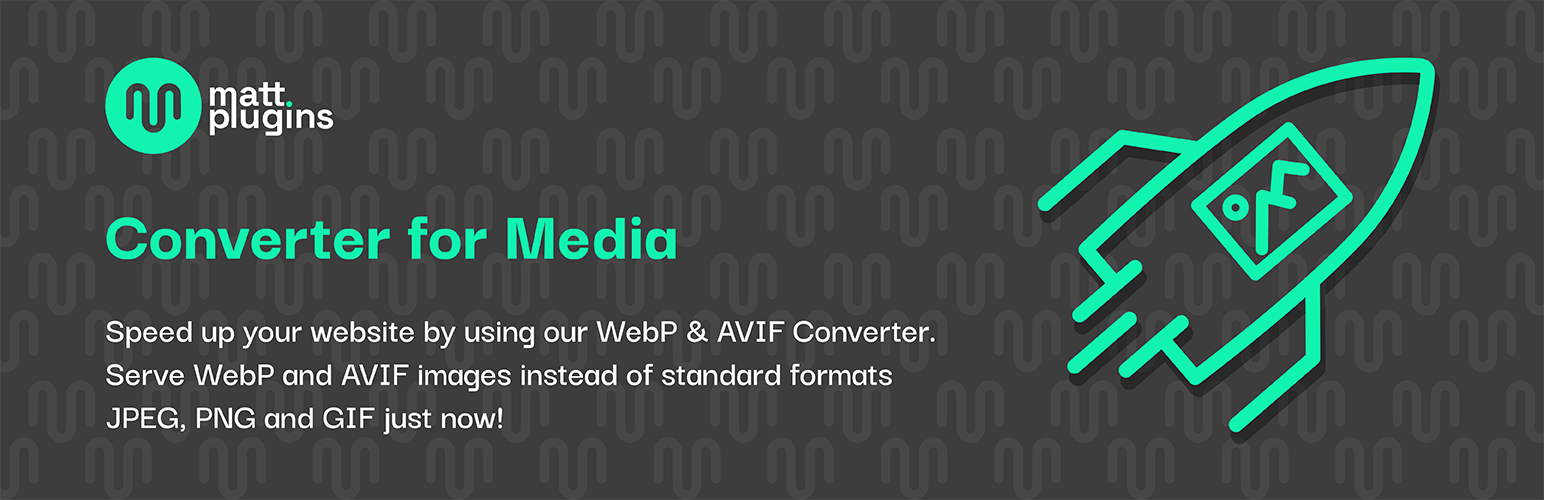 Converter for Media – Optimize images | Convert WebP & AVIF