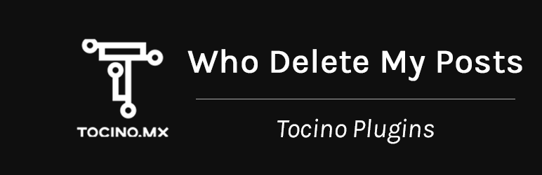 Who Delete My Posts