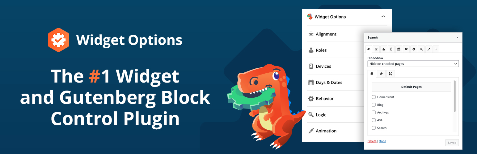 Widget Options – Advanced Conditional Visibility for Gutenberg Blocks & Classic Widgets