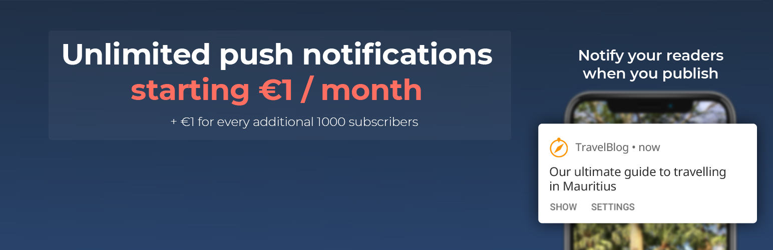 WonderPush – Web Push Notifications – WooCommerce Abandoned Cart – GDPR