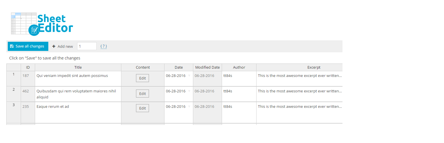 Bulk Edit Coupons for WooCommerce – WP Sheet Editor