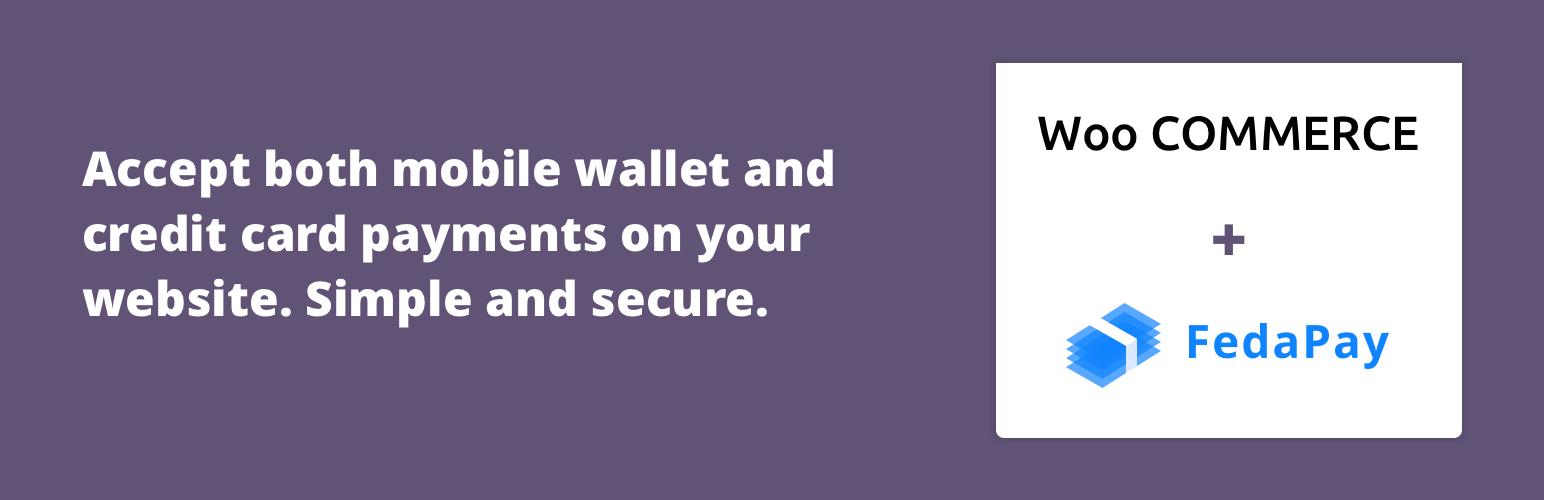 FedaPay Gateway for WooCommerce