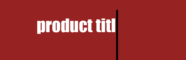 Title Limit for WooCommerce