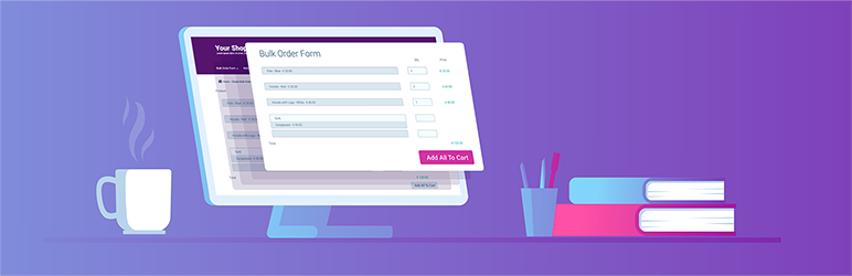 Bulk Order Form for WooCommerce