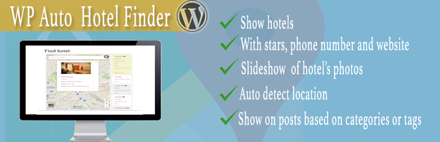 WP Auto Hotel Finder