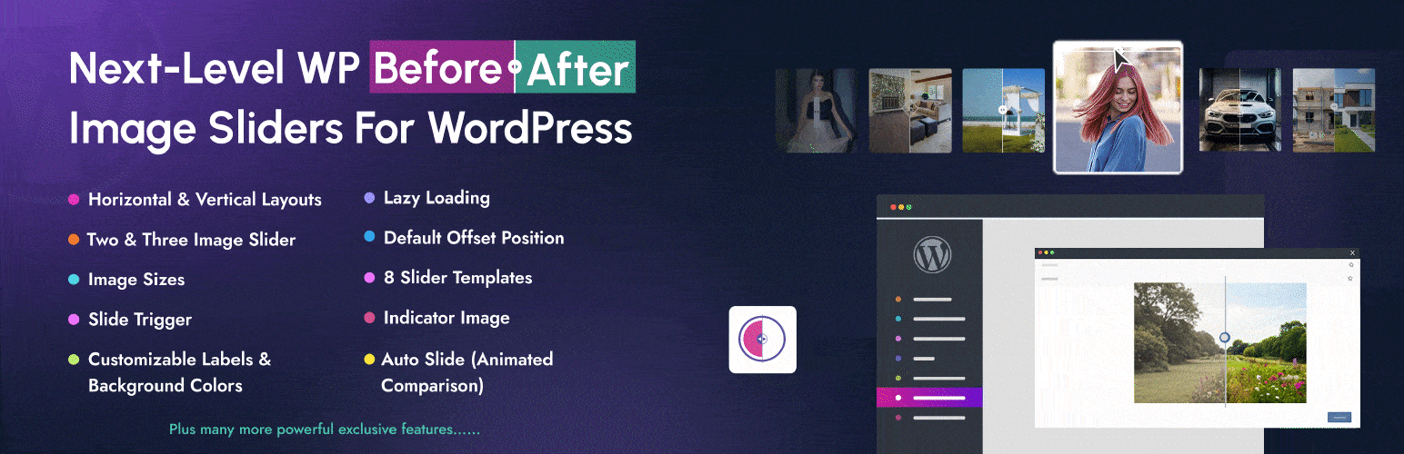 WP Before After Image Slider – Interactive Image and Video Comparison Plugin for WordPress