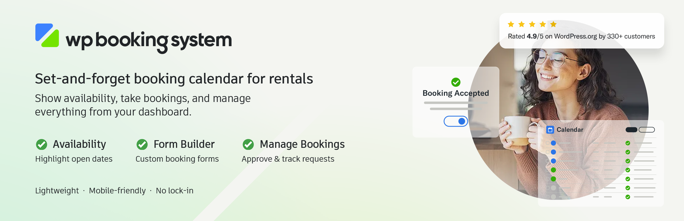WP Booking System – Booking Calendar