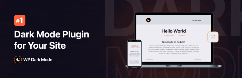 WP Dark Mode – Improve Accessibility with AI Powered Dark Theme