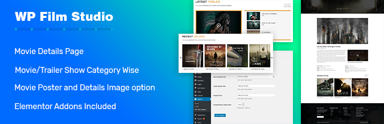 WP Film Studio – WordPress Movie Maker/Production Plugin