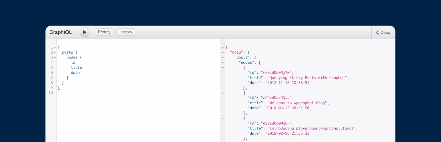 WPGraphQL