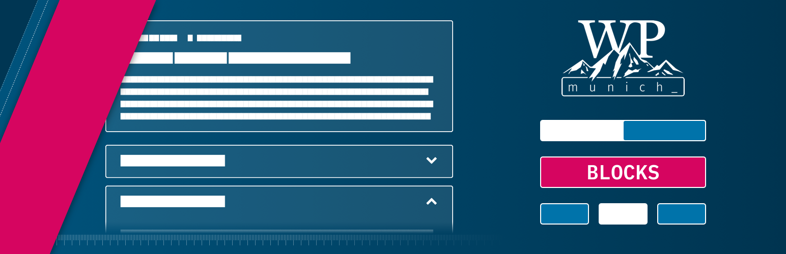 WP Munich Blocks – Gutenberg Blocks for WordPress