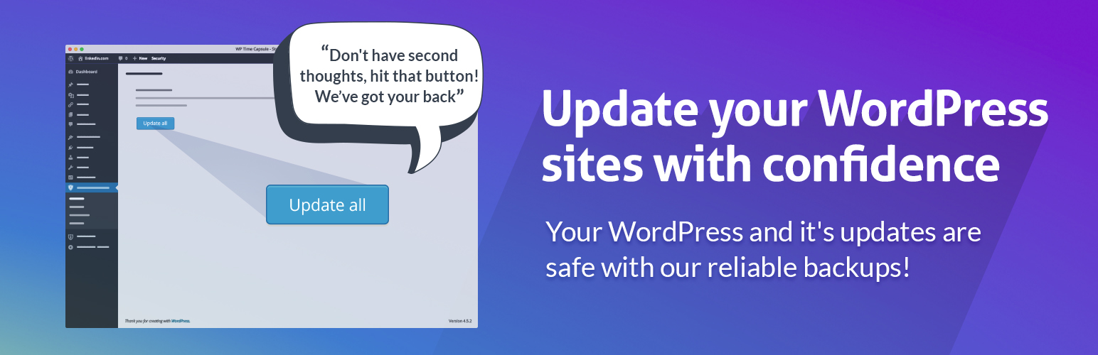 Backup and Staging by WP Time Capsule