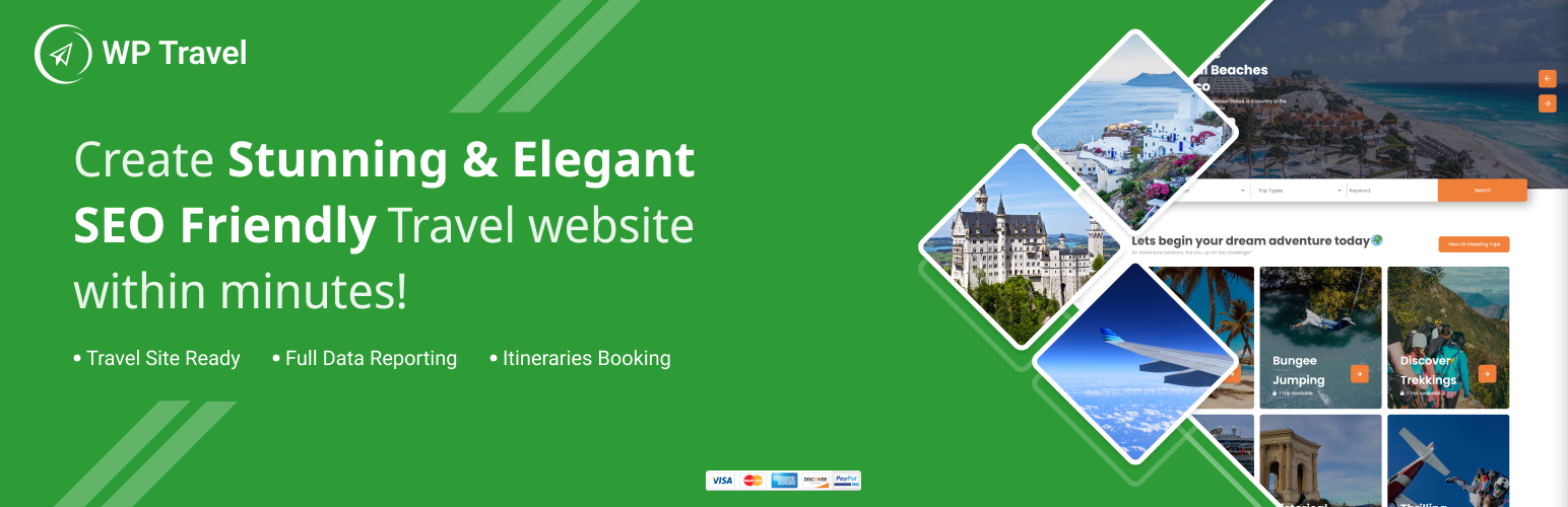 WP Travel – Ultimate Travel Booking System, Tour Management Engine