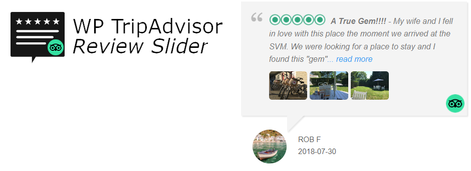 WP TripAdvisor Review Slider