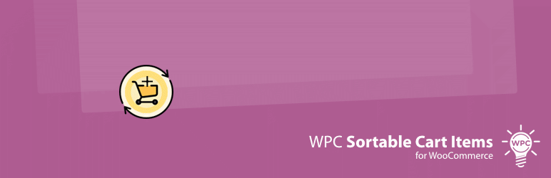 WPC Sortable Cart Items for WooCommerce