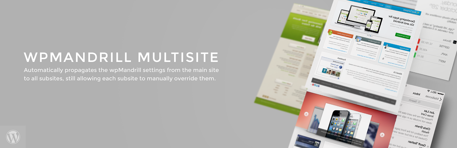 wpMandrill Multisite