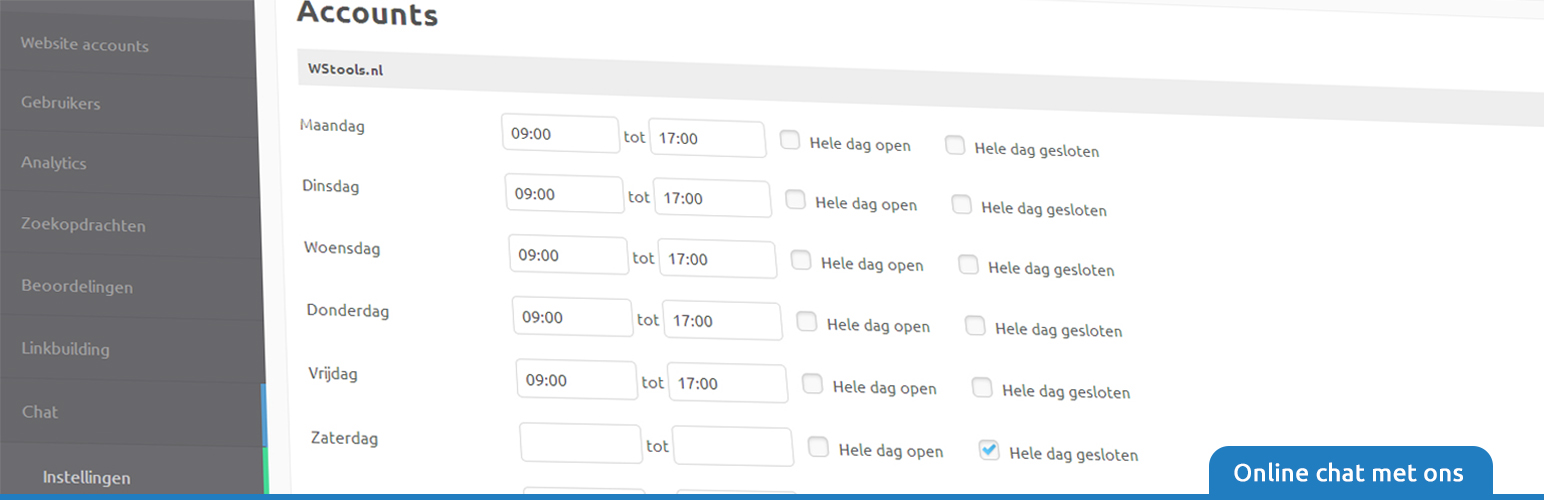Plugin Name: WStools.nl – Chat