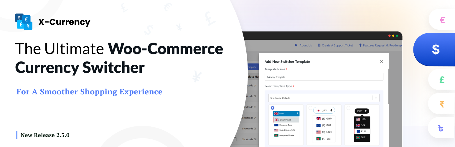 X-Currency – The Ultimate WooCommerce currency switcher for a smoother shopping experience