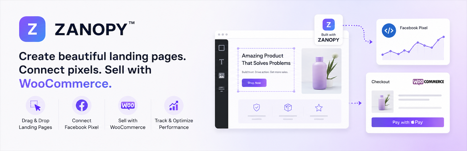 Zanopy: Landing Page Creator